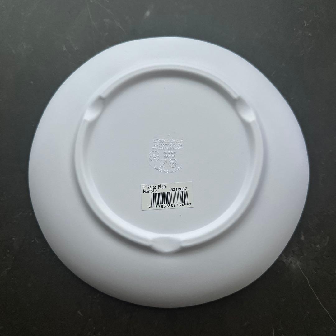 CARLISLE カーライル 大理石風 サラダプレート 4枚セット