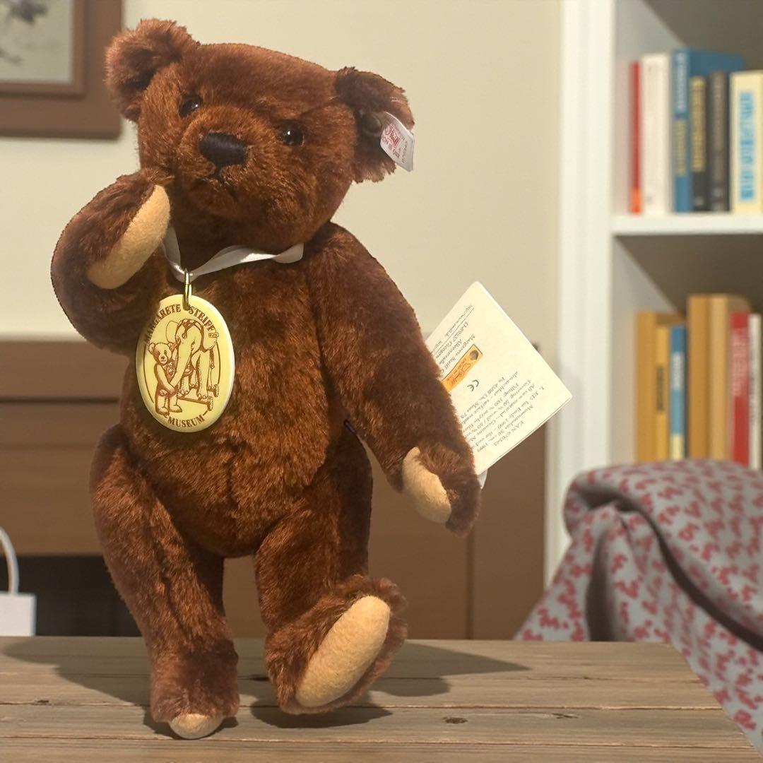 シュタイフ ミュージアム ベア ペンダント 専用ダンボール 紙タグ テディベア