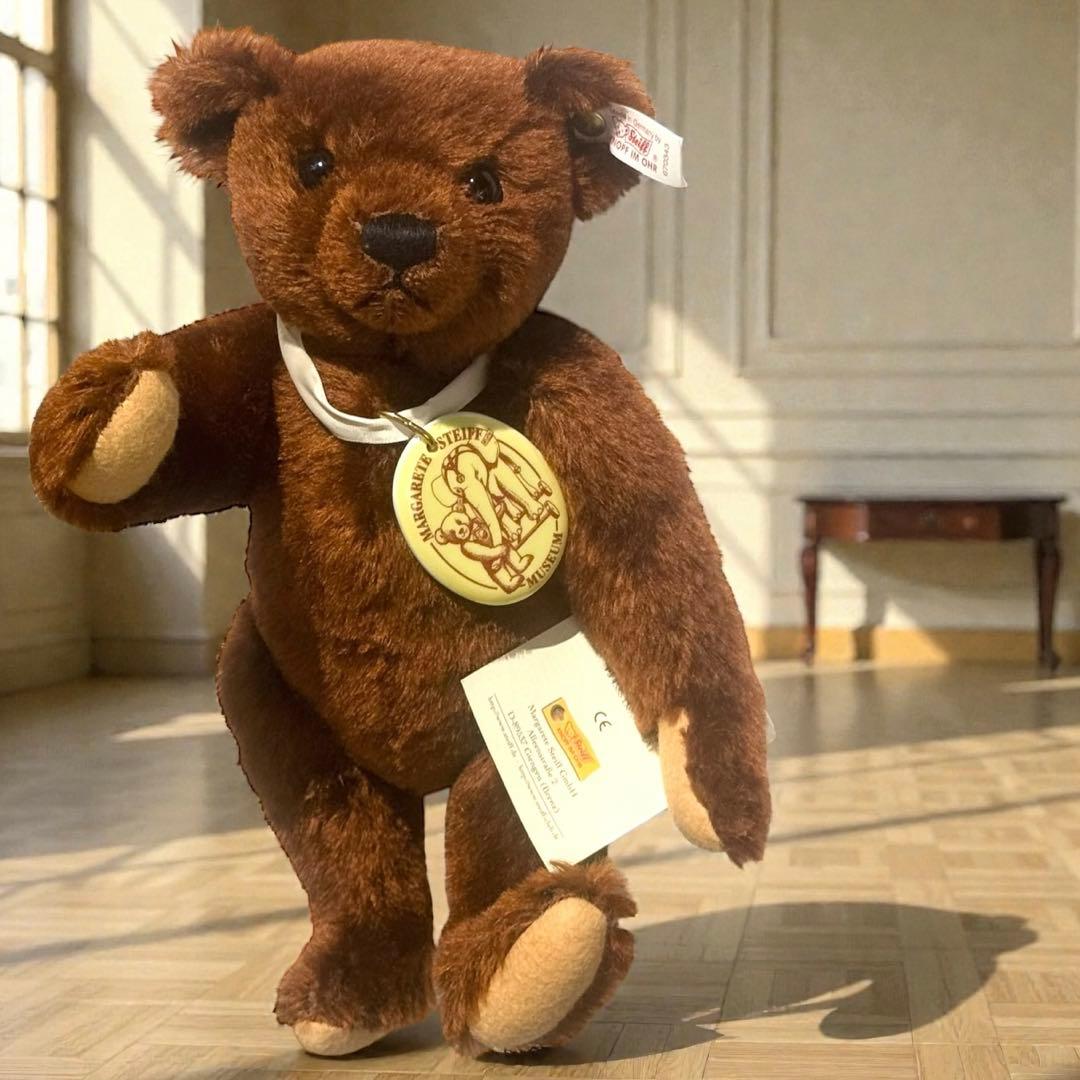 シュタイフ ミュージアム ベア ペンダント 専用ダンボール 紙タグ テディベア