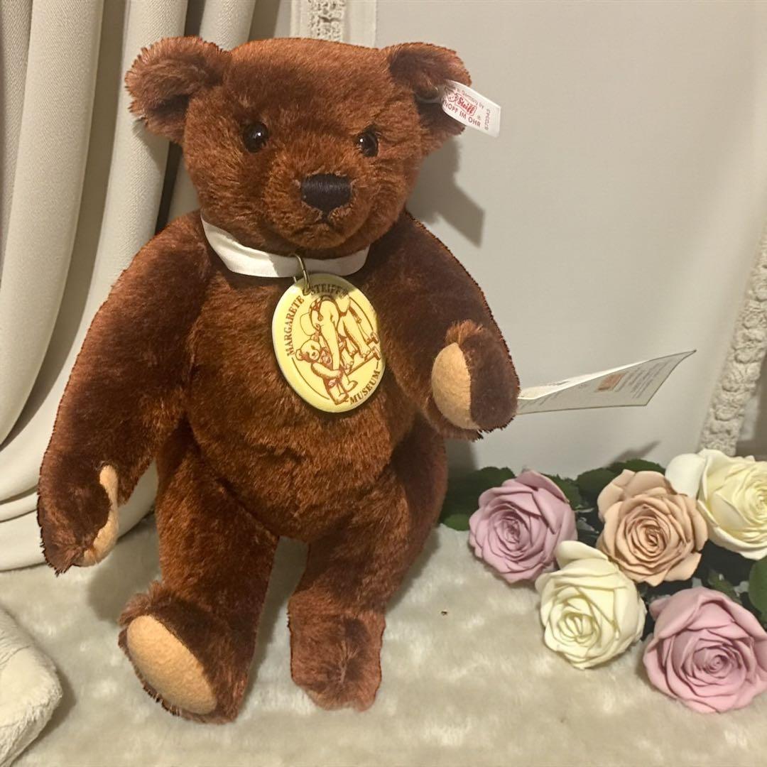 シュタイフ ミュージアム ベア ペンダント 専用ダンボール 紙タグ テディベア