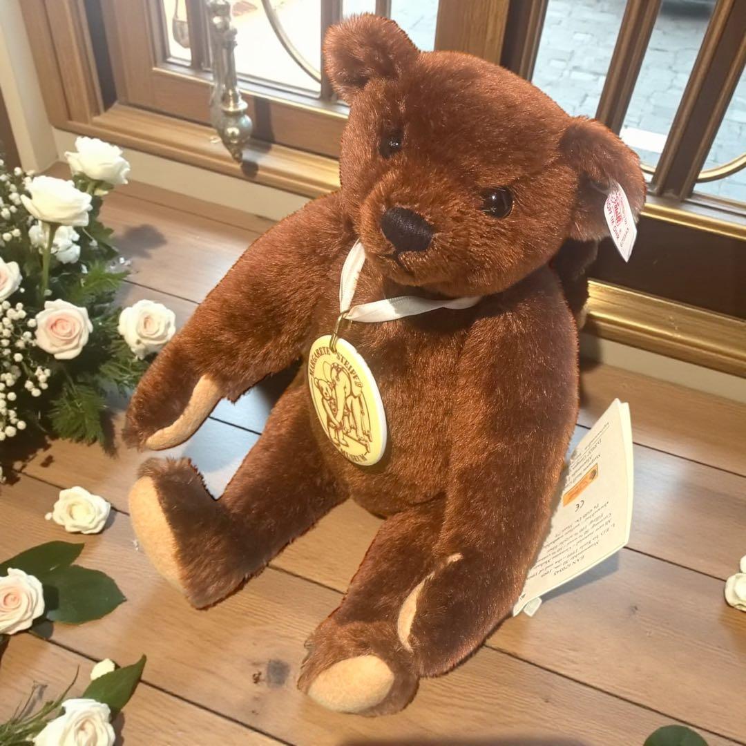 シュタイフ ミュージアム ベア ペンダント 専用ダンボール 紙タグ テディベア