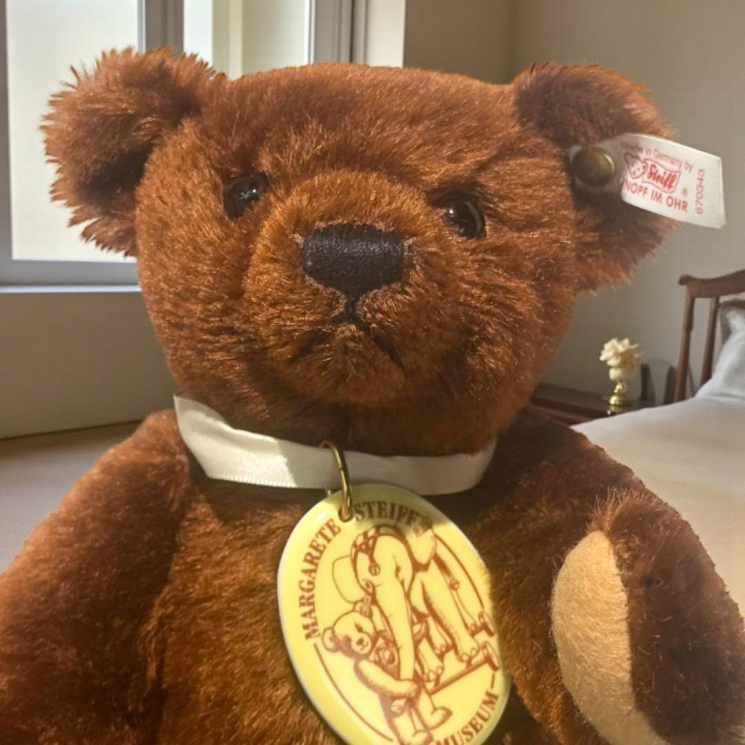 シュタイフ ミュージアム ベア ペンダント 専用ダンボール 紙タグ テディベア