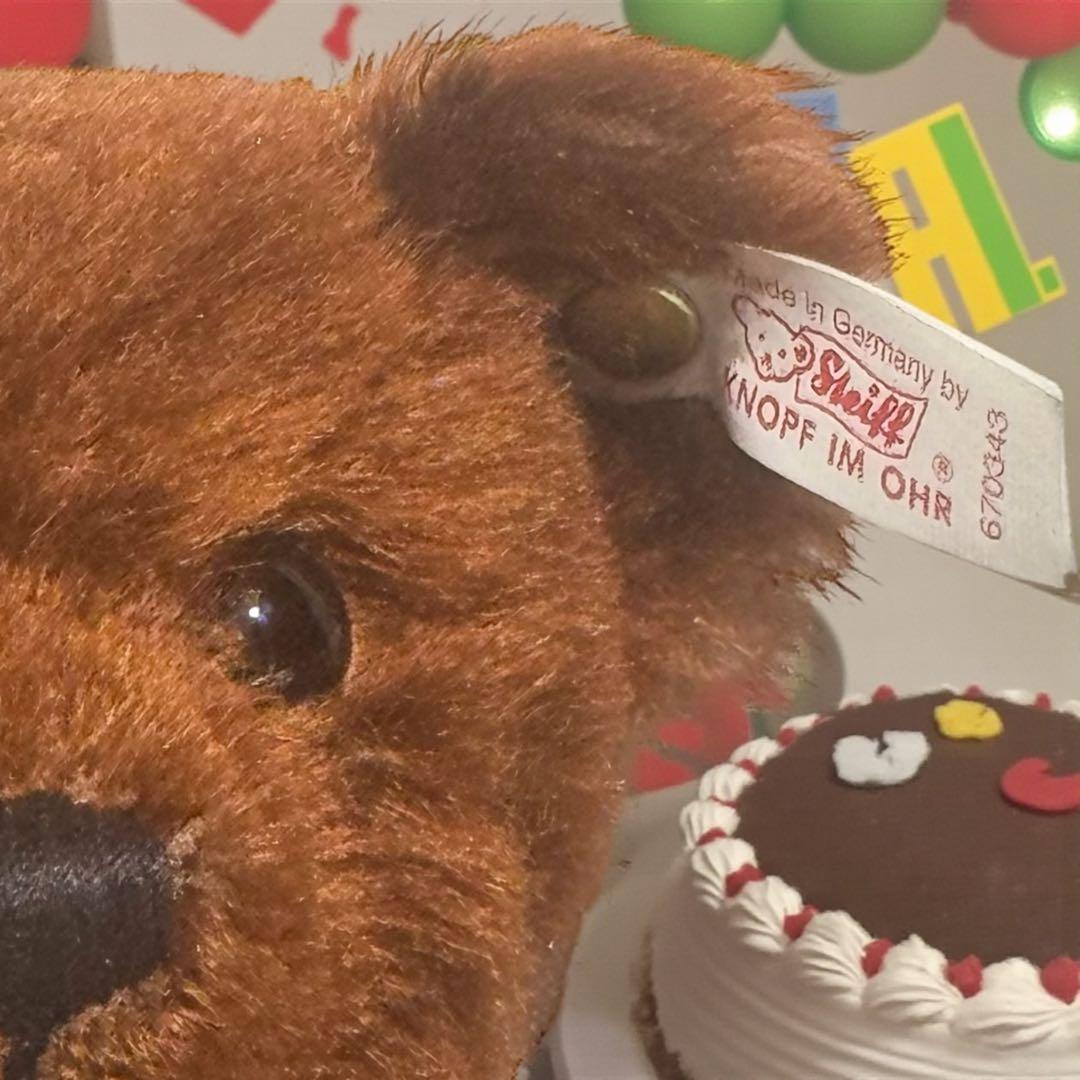 シュタイフ ミュージアム ベア ペンダント 専用ダンボール 紙タグ テディベア