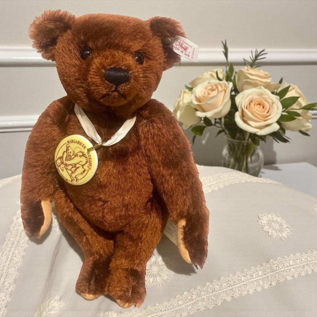 シュタイフ ミュージアム ベア ペンダント 専用ダンボール 紙タグ テディベア