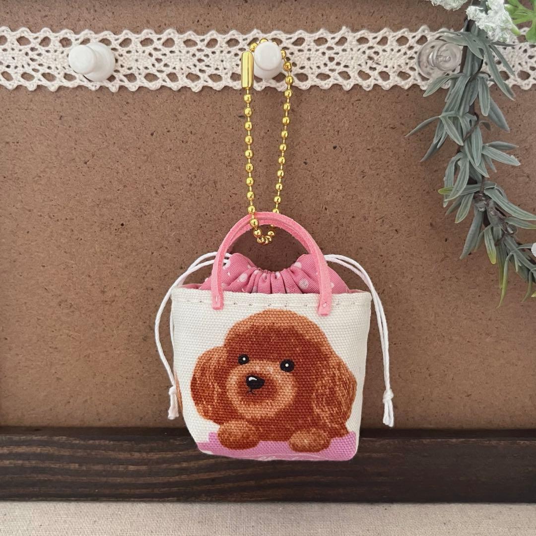 2409-17 ミニチュア巾着トートサシェ 香り袋　SOLD→ご注文承ります♡