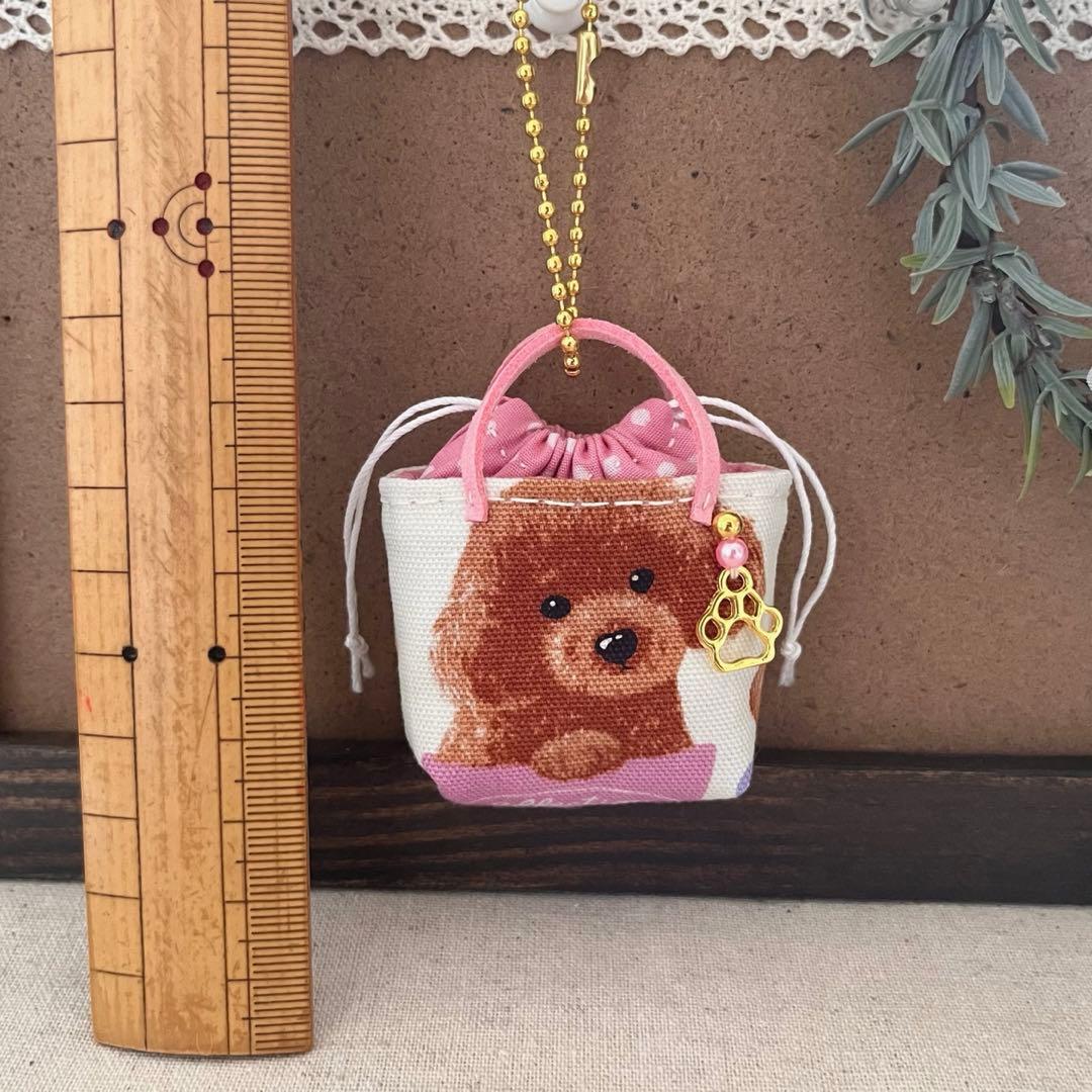 2409-17 ミニチュア巾着トートサシェ 香り袋　SOLD→ご注文承ります♡