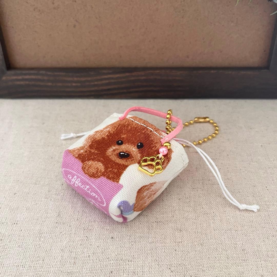 2409-17 ミニチュア巾着トートサシェ 香り袋　SOLD→ご注文承ります♡