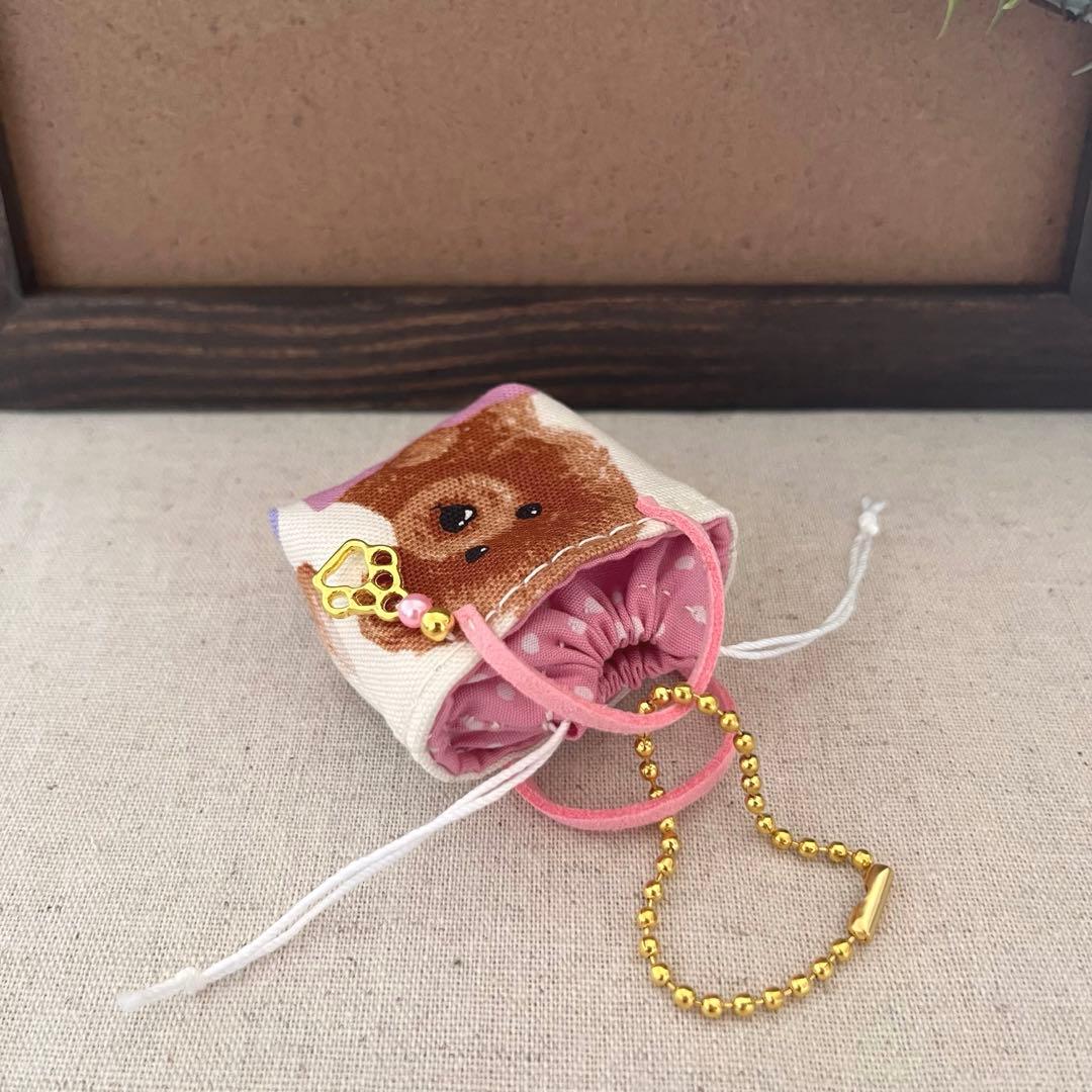 2409-17 ミニチュア巾着トートサシェ 香り袋　SOLD→ご注文承ります♡