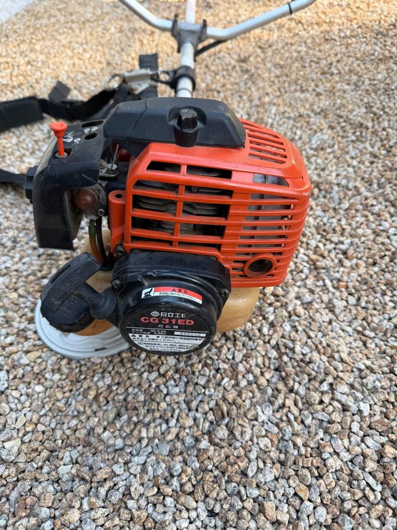 動作確認済　一発始動　日立HITACHI CG31ED　エンジン草刈機