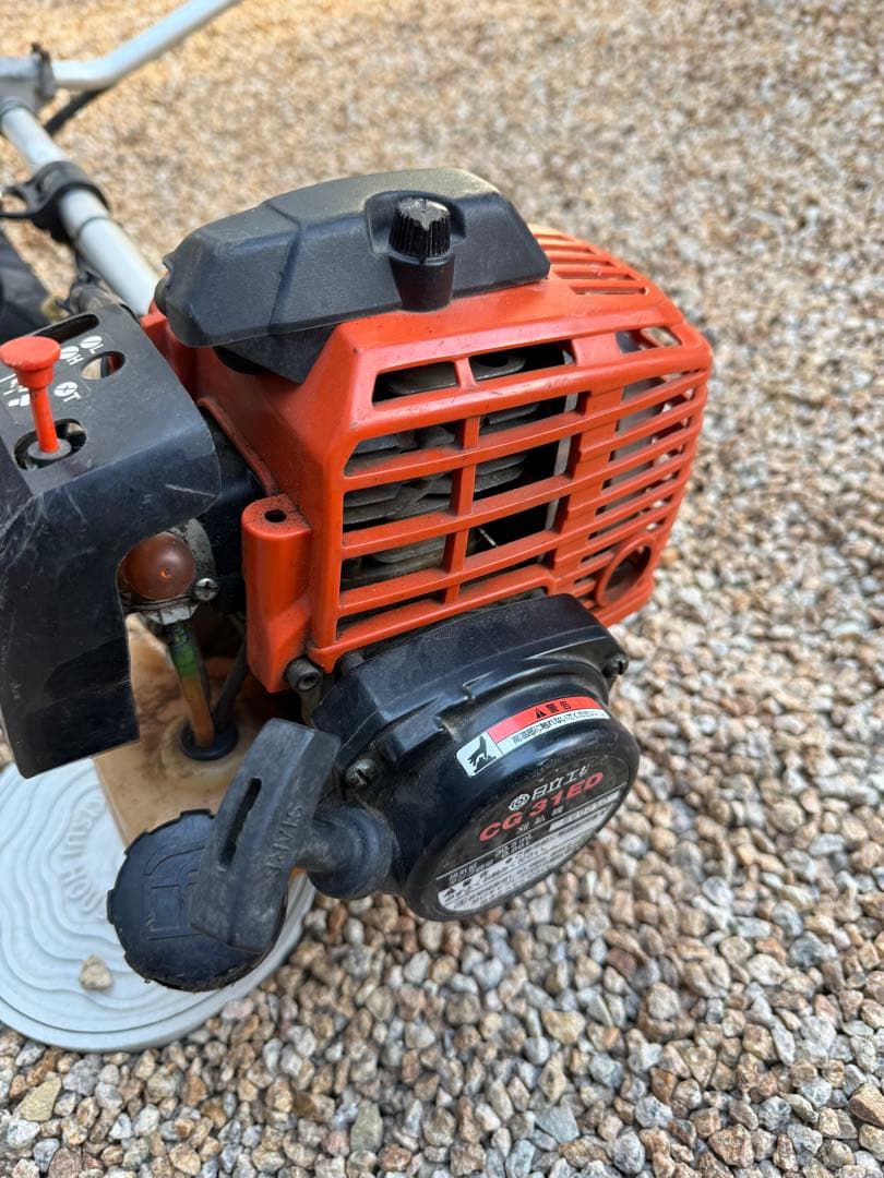 動作確認済　一発始動　日立HITACHI CG31ED　エンジン草刈機