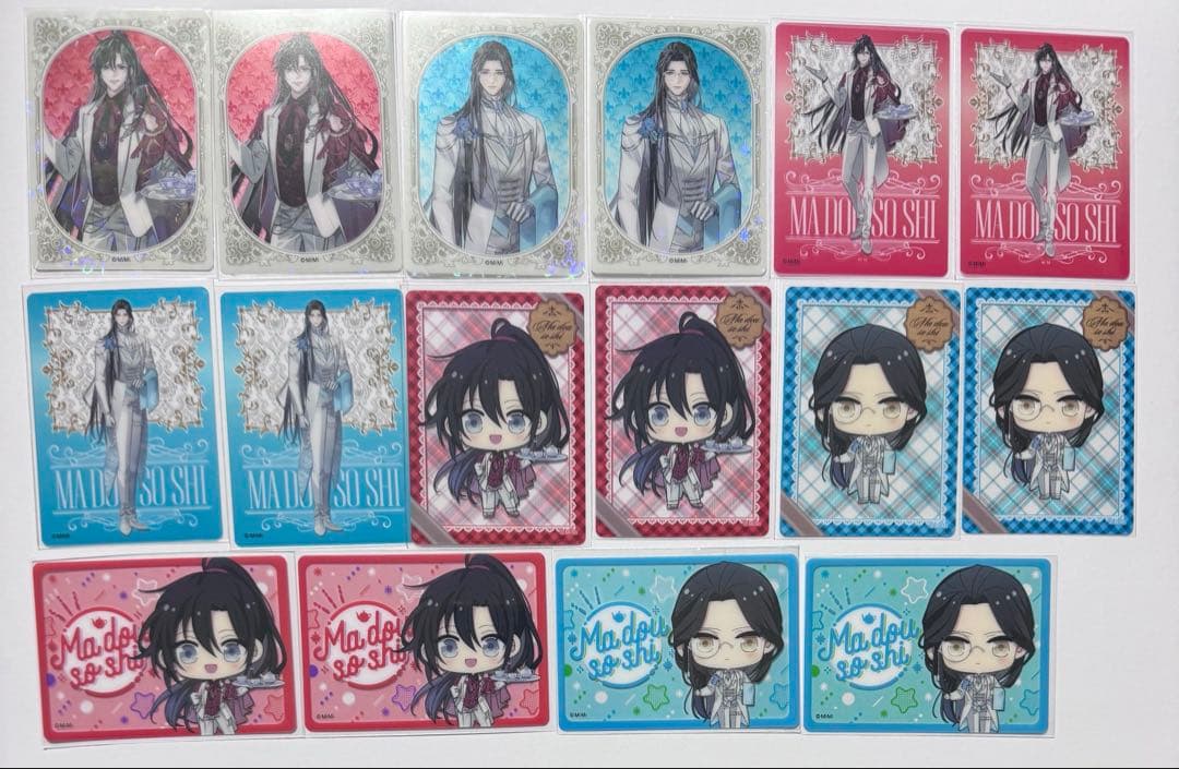 魔道祖師 スイパラコラボ クリアカードコレクション【魏嬰、藍湛2コンプセット】