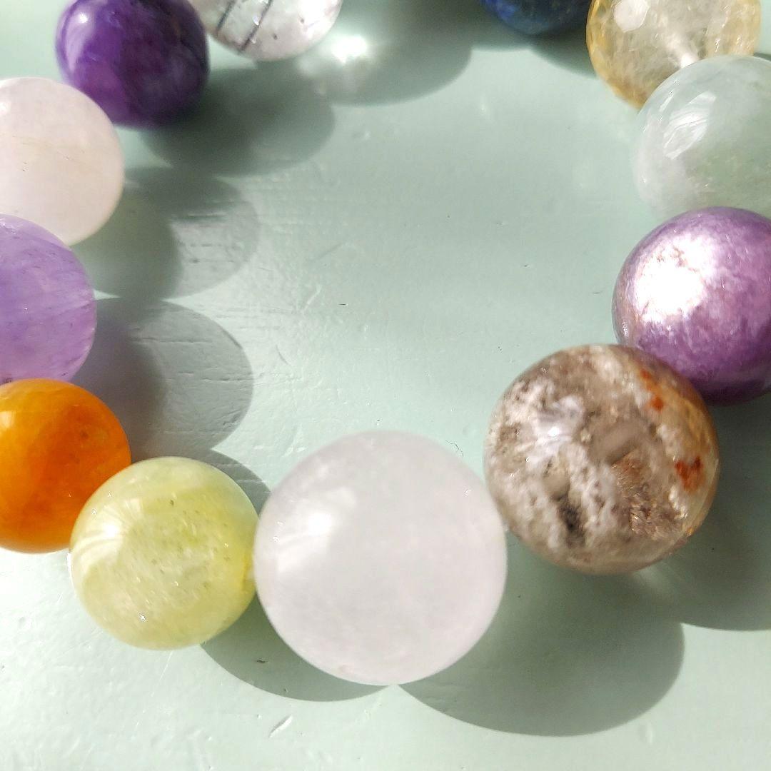 オーダー【アゼツライト・グリーンベリル】パープルマイカ　ガーデンクォーツ道を往く