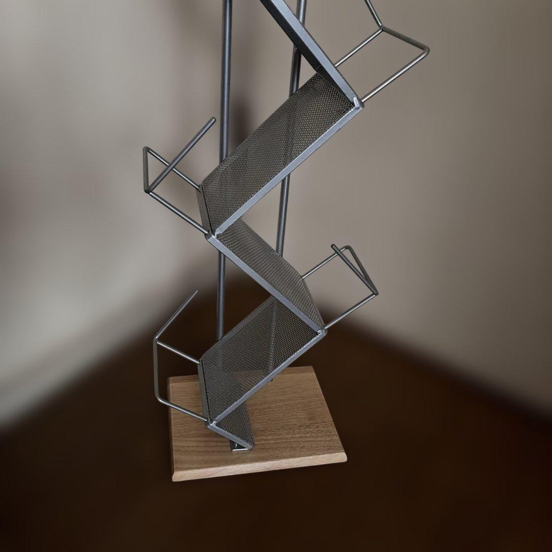 90s ポストモダン wave マガジン・CDラック 収納 ヴィンテージ レトロ