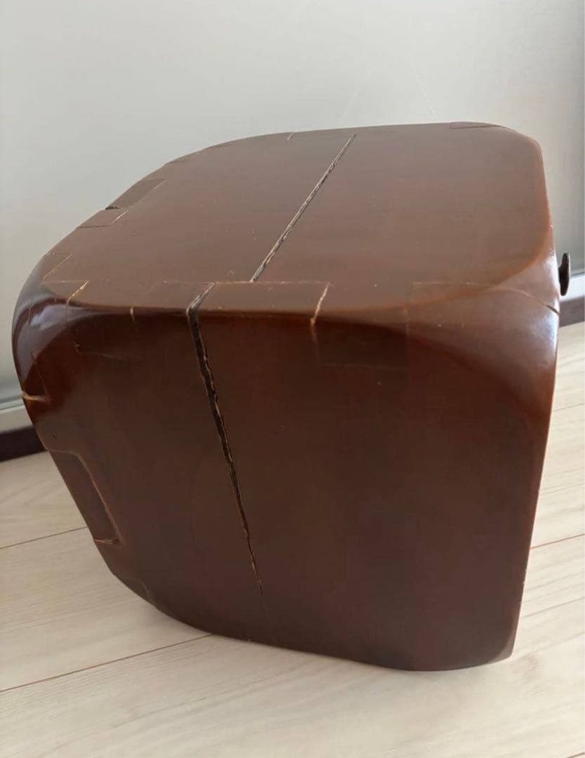 木製　小物収納 3段引き出し ブラウン　アンティーク　ヴィンテージ家具　小物入れ