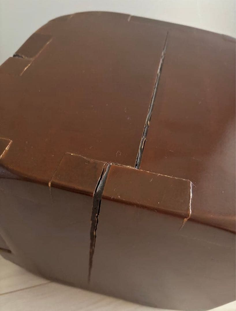 木製　小物収納 3段引き出し ブラウン　アンティーク　ヴィンテージ家具　小物入れ