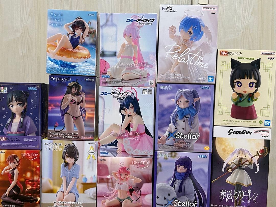 美少女プライズフィギュア 18種 まとめ売り - メルカリ