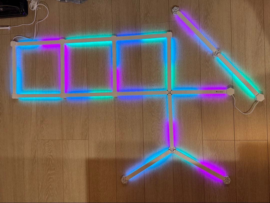 Nanoleaf Lines + Squared 16本 スタートパック+拡大