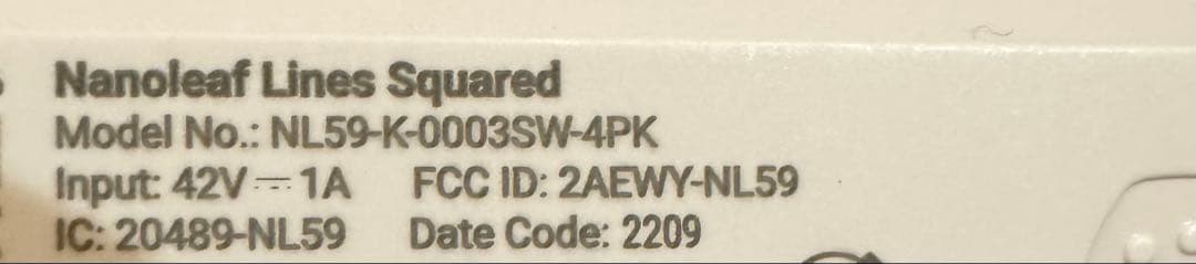 Nanoleaf Lines + Squared 16本 スタートパック+拡大