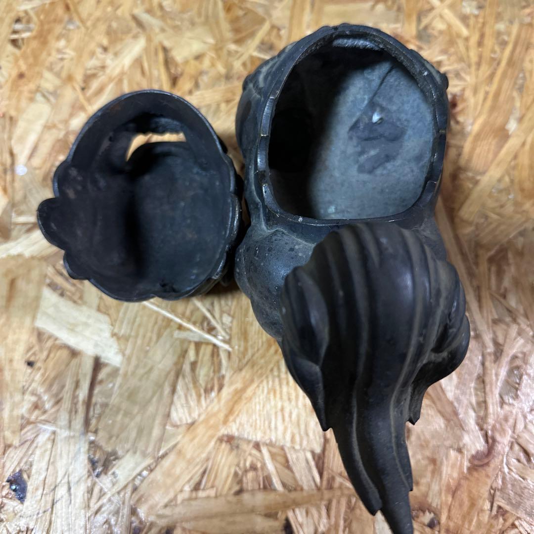 琉球工芸　シーサー香炉　アンティーク香炉