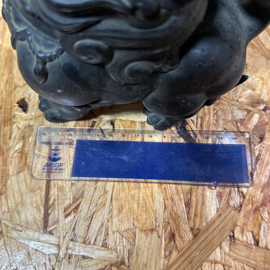 琉球工芸　シーサー香炉　アンティーク香炉