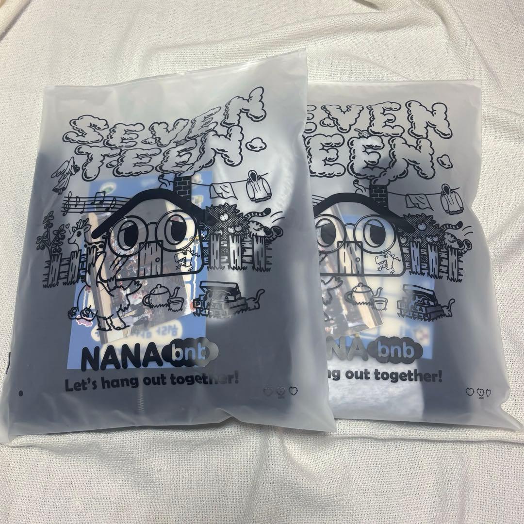SEVENTEEN NANA bnb ナナ民泊 パーカー スウェット - メルカリ