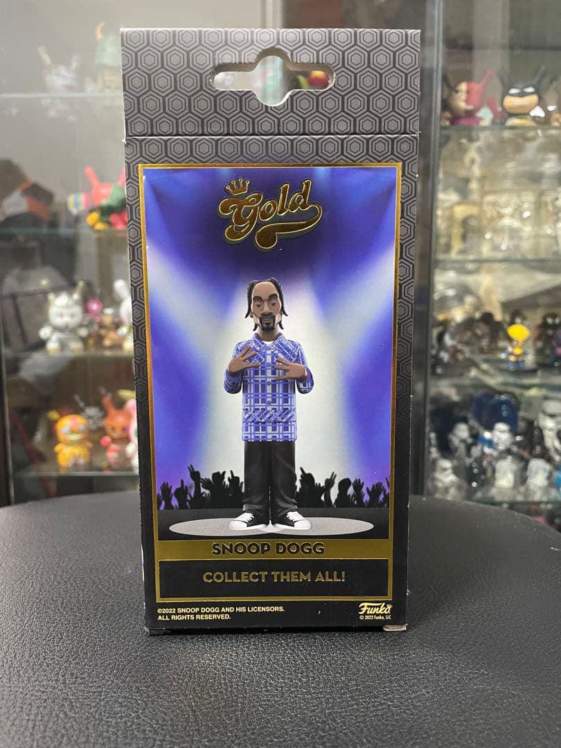スヌープドッグ フィギュア　funko gold ヒップホップ ファンコ