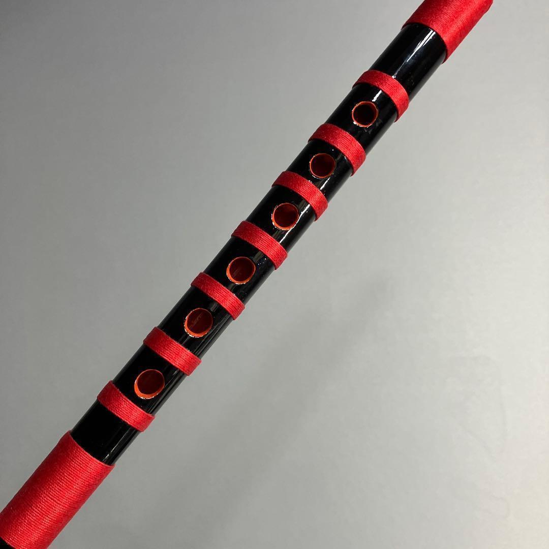 【石見神楽笛】総巻 古典調篠笛・囃子笛｜神楽団採用調律｜竹製 和楽器 K- 94