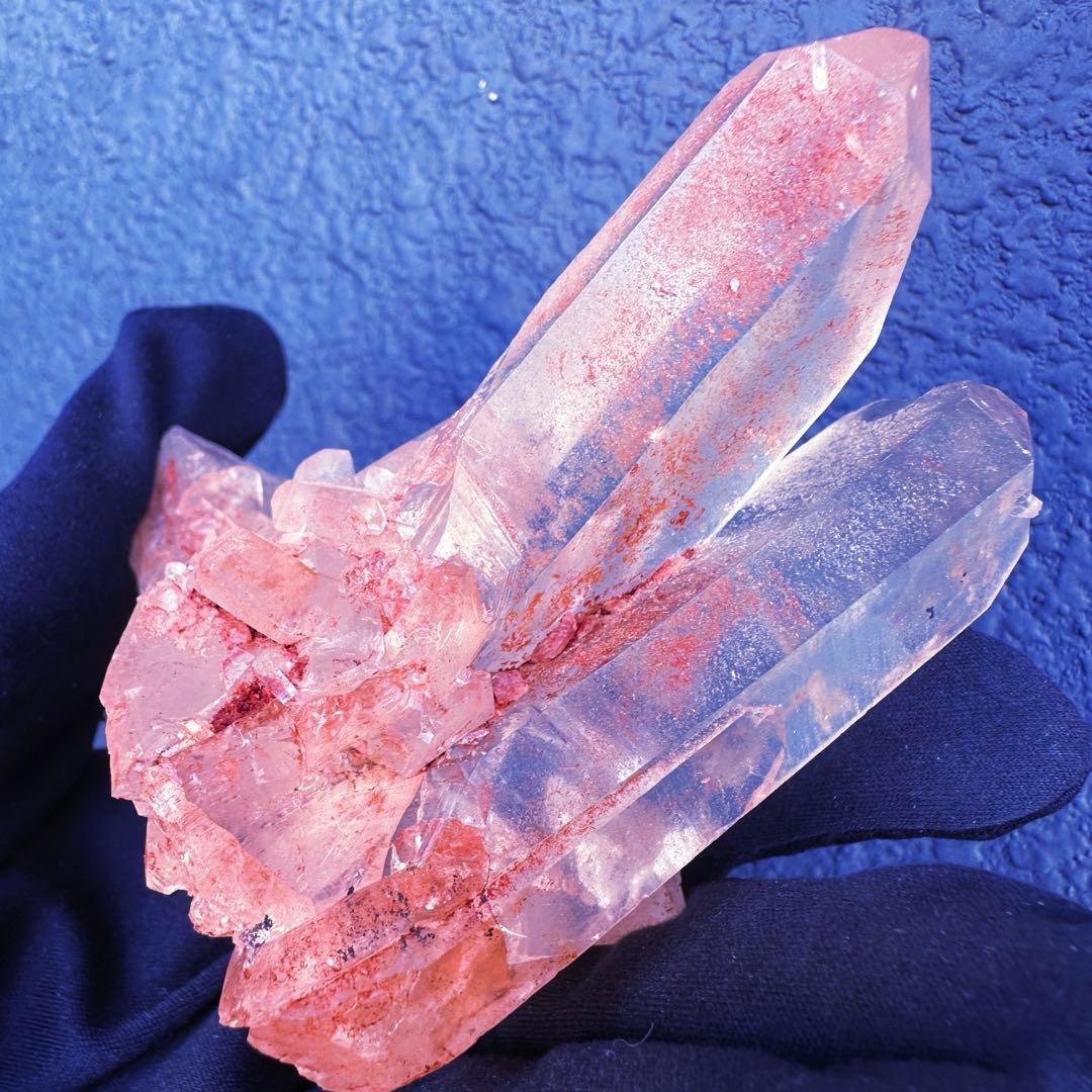 爆レア❗️高透明度❗️レインボー☆超強いパワー 可愛い♡ヒマラヤクラスターA1370