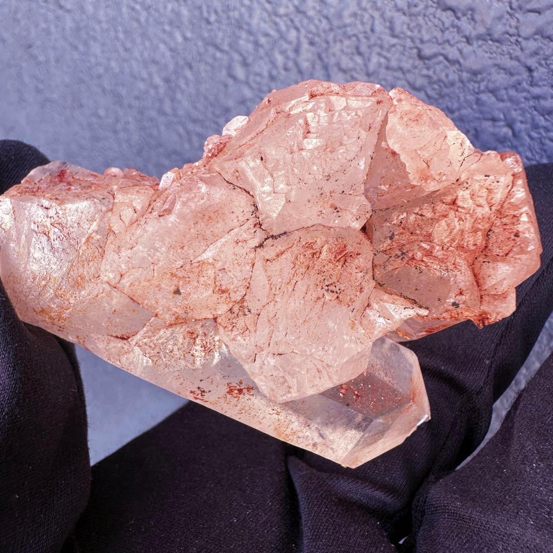 爆レア❗️高透明度❗️レインボー☆超強いパワー 可愛い♡ヒマラヤクラスターA1370