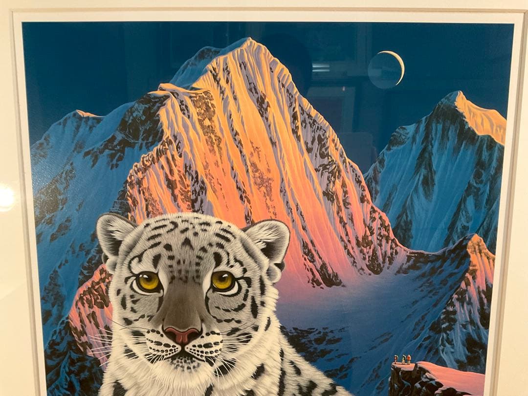 シム・シメール 「ワン・ウィズ・ザ・マウンテン」 ジークレー 直筆