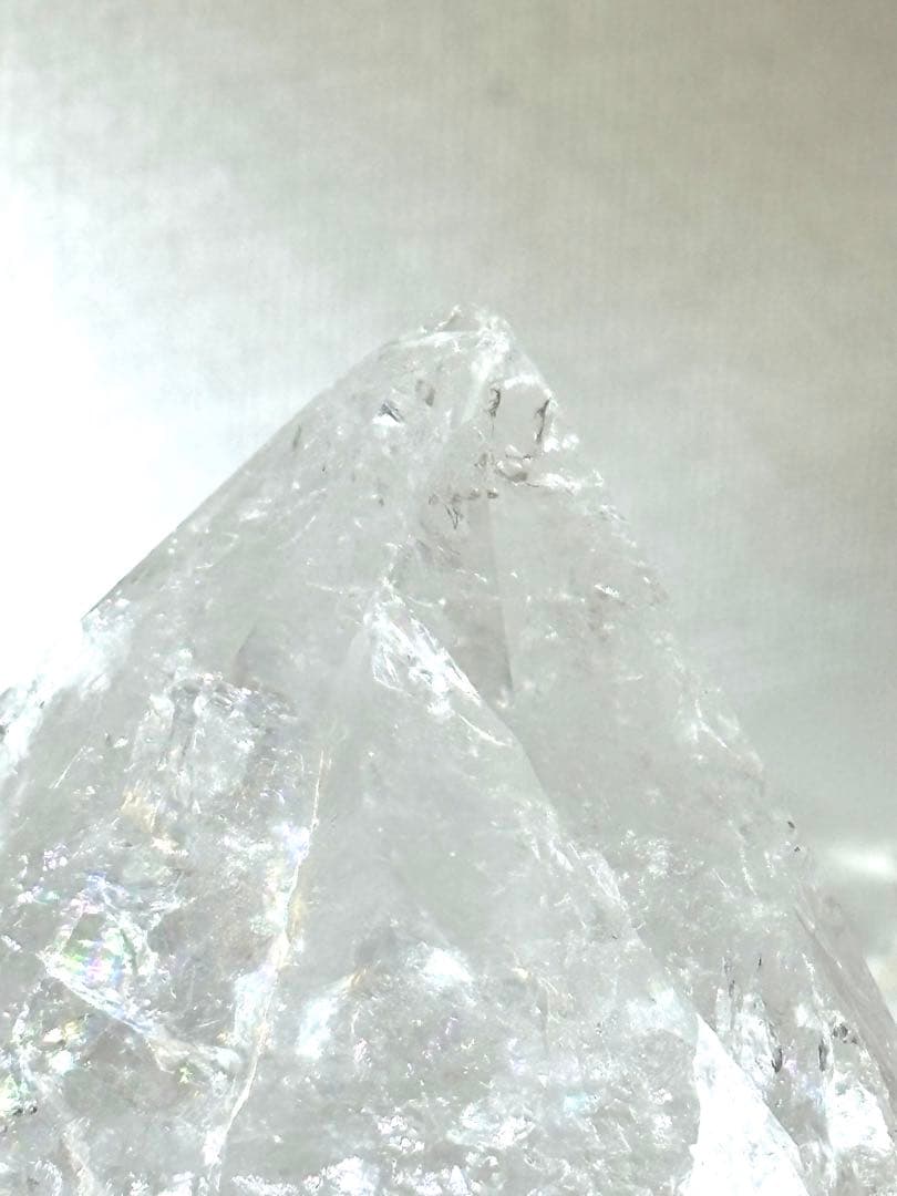 ☆BIGサイズ　トマスゴンサガ産　ロッククリスタル　かち割り　クラスター　天然石