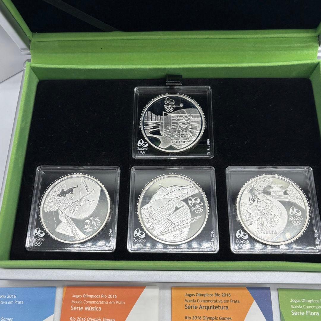 Rio Olympic 2016 銀貨 記念コイン4種 リオ オリンピック - メルカリ