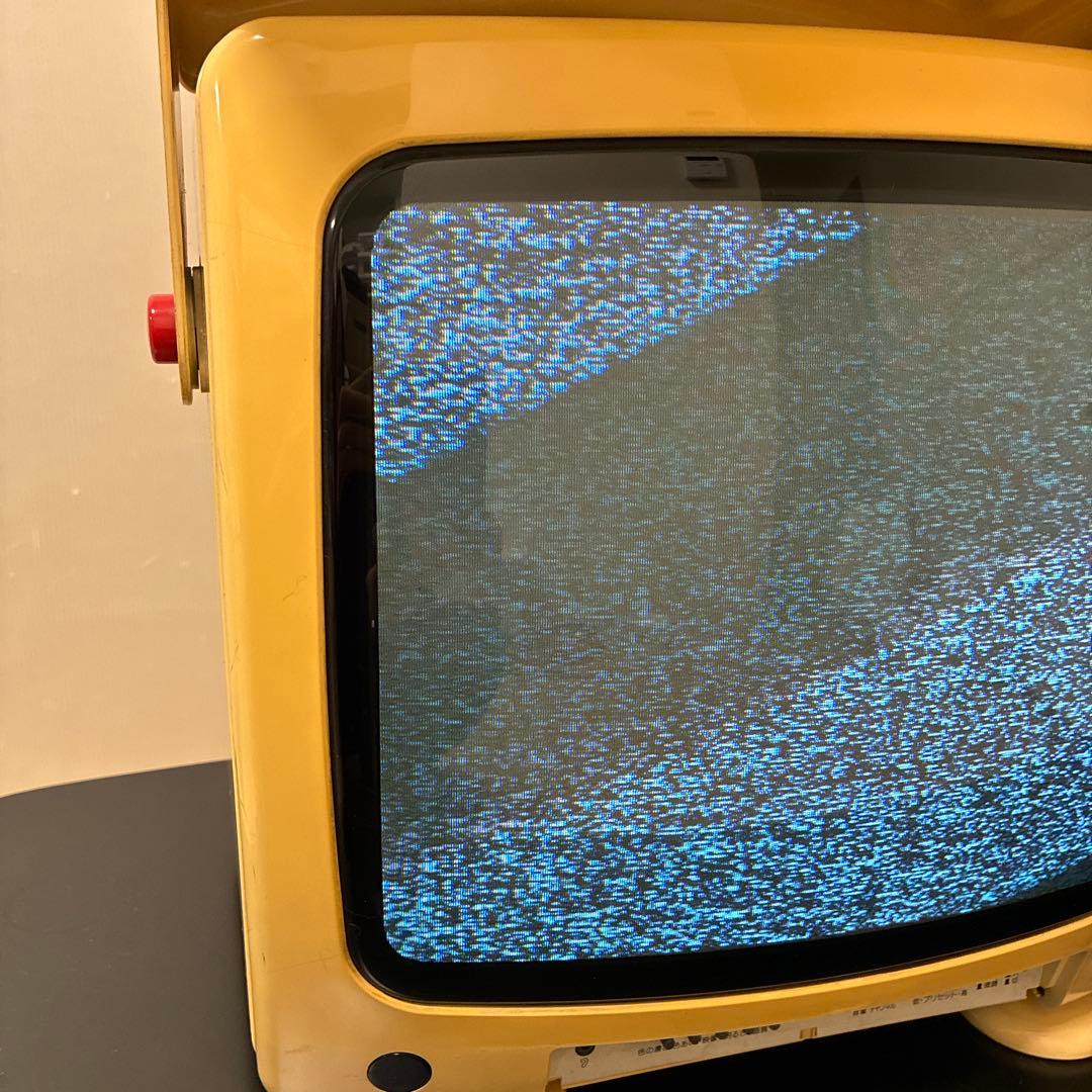 希少　限定 サンリオ キティ ブラウン管 テレビ 通電確認　C-14KTY