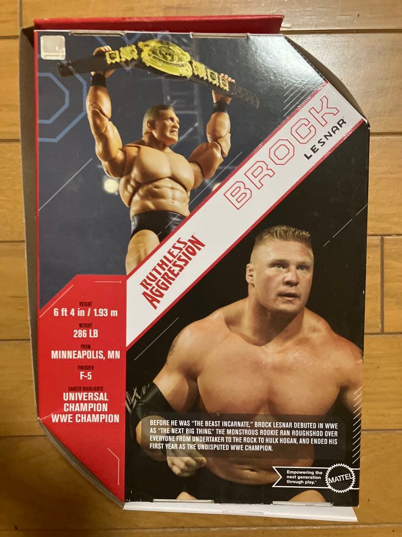 wwe ブロックレスナー アルティメットエディション