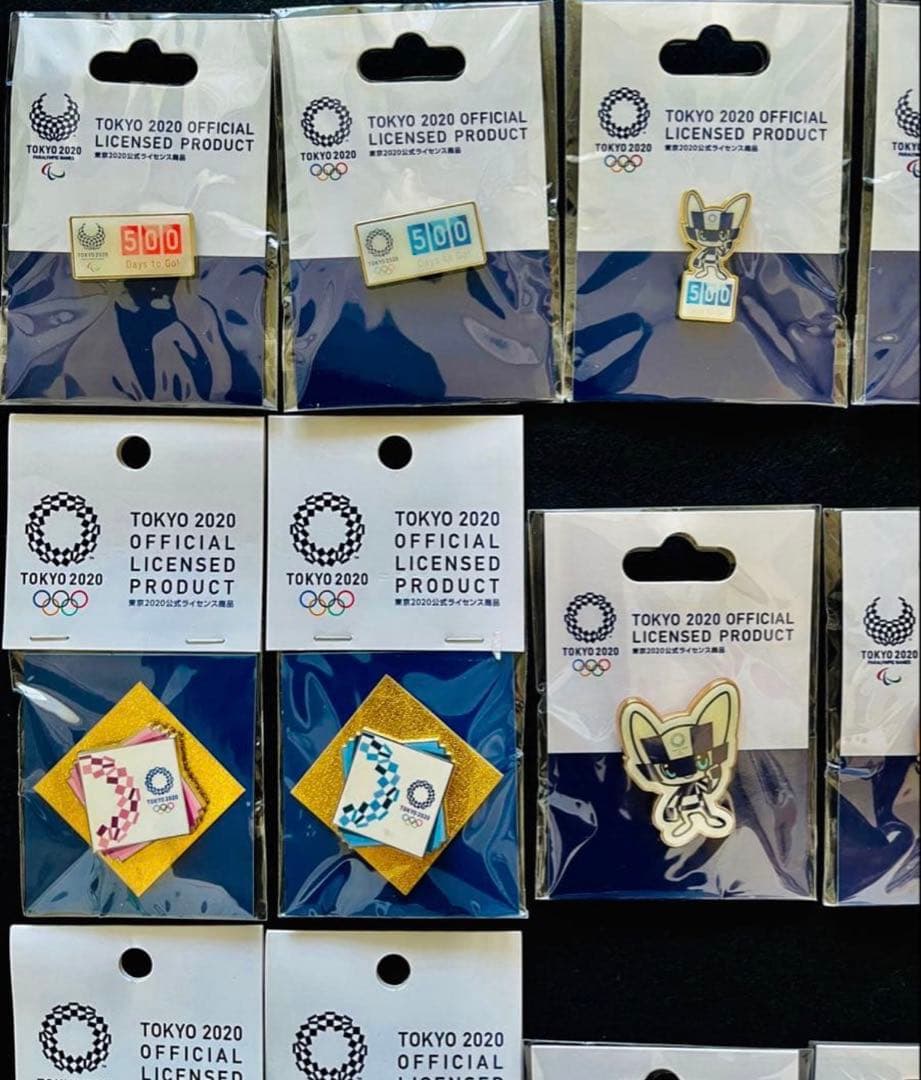 新品未開封品 東京2020公式ライセンスグッズ オリンピックピンバッチ