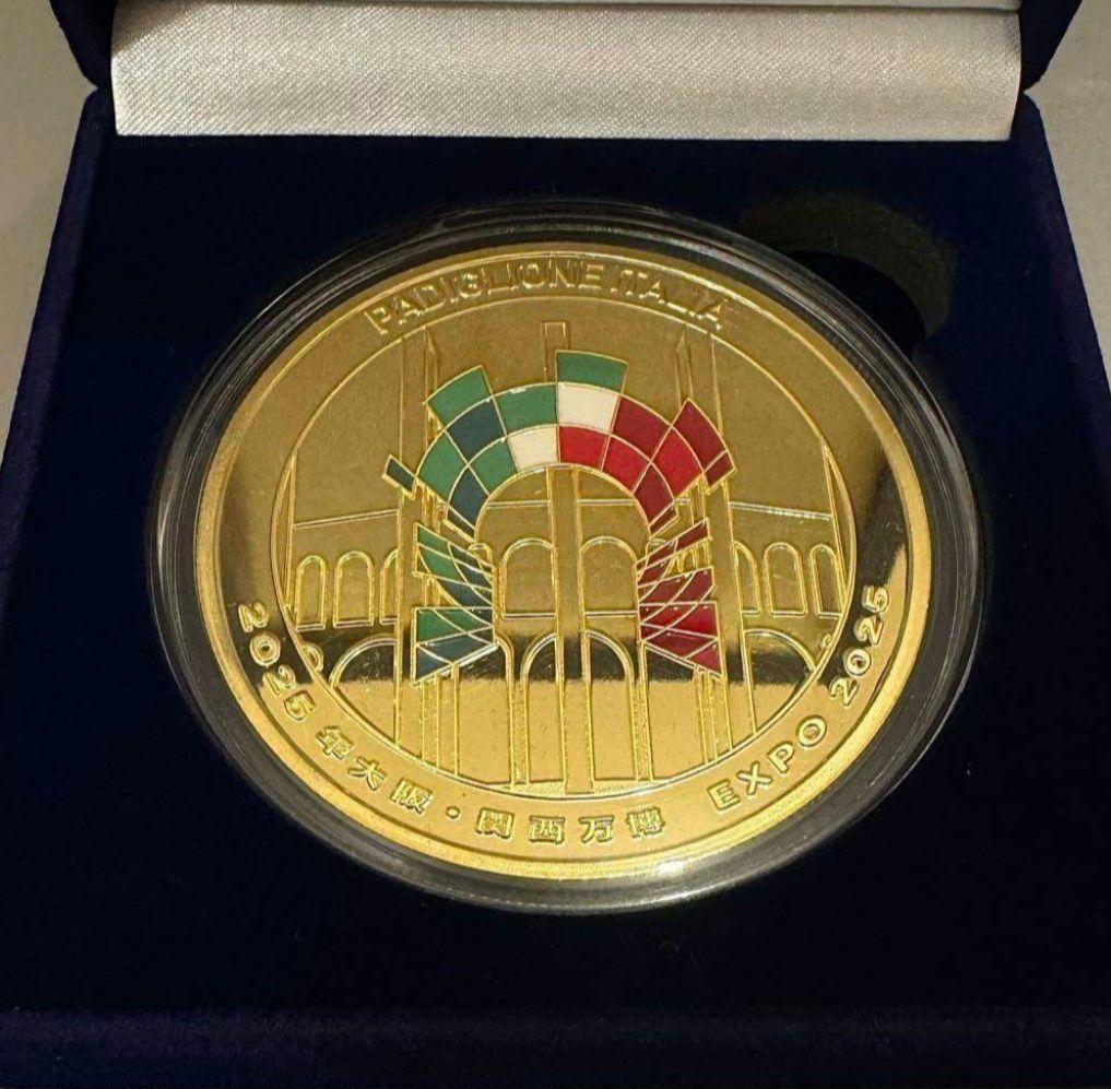 大阪万博・イタリア館 記念コイン パビリオン イタリアちゃん - メルカリ