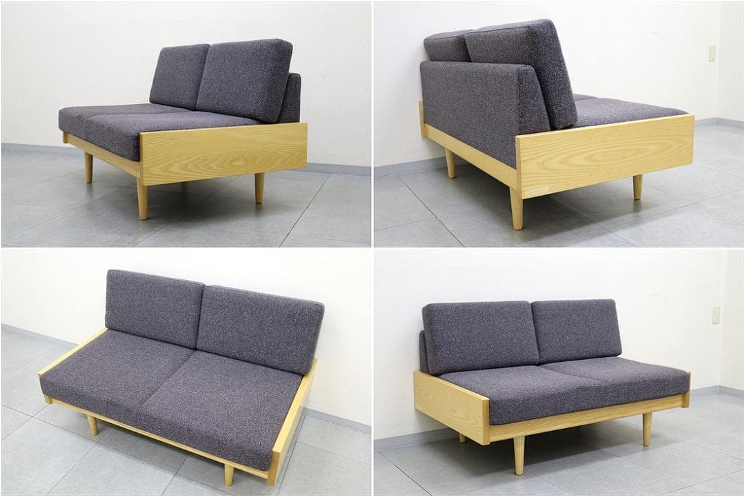 graf グラフ 相合家具 ad デイベッドソファ M 2P 2人掛け ソファ