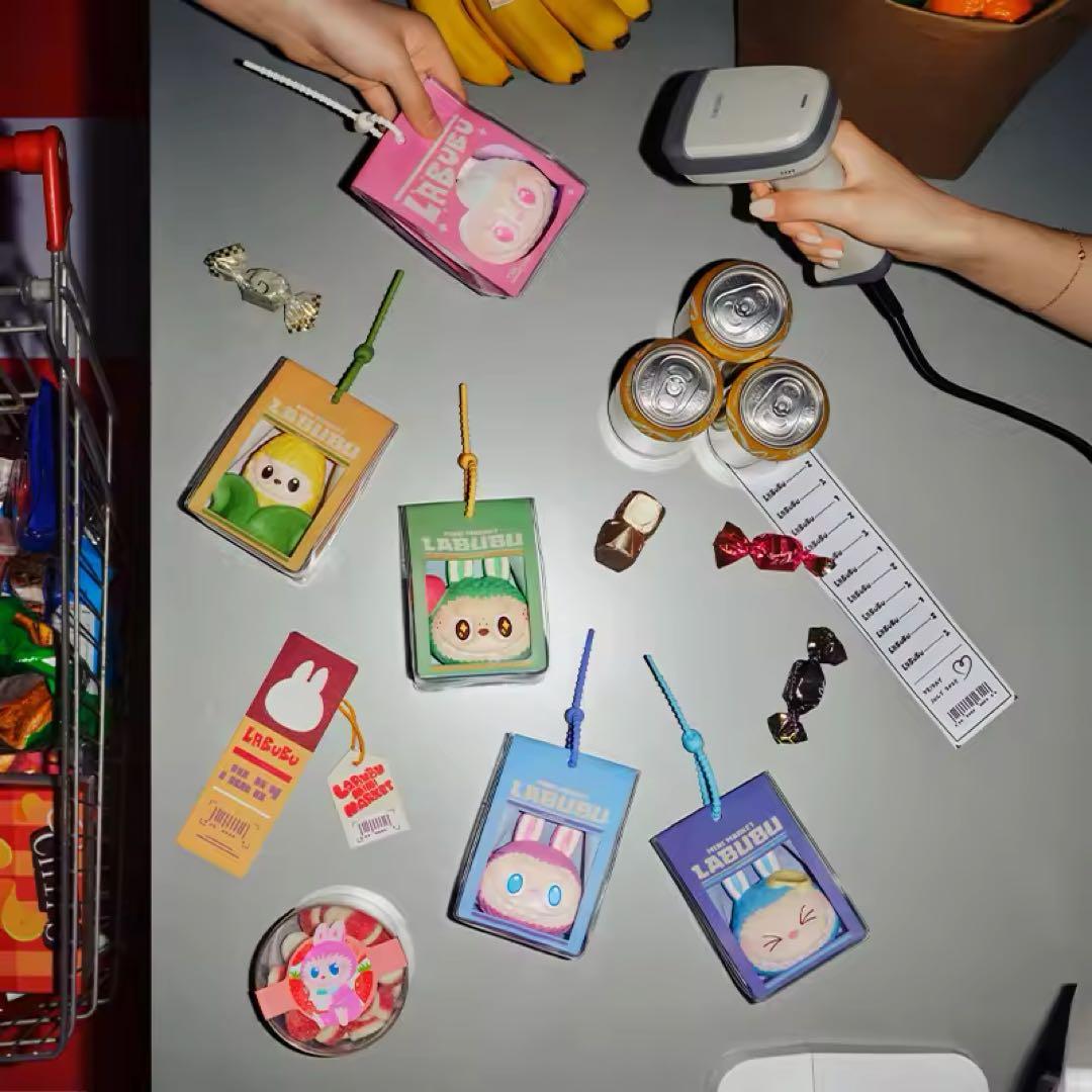 ラブブ◇ワッキーマートシリーズ◇ぷにぷにチャーム◇新品未開封◇正規