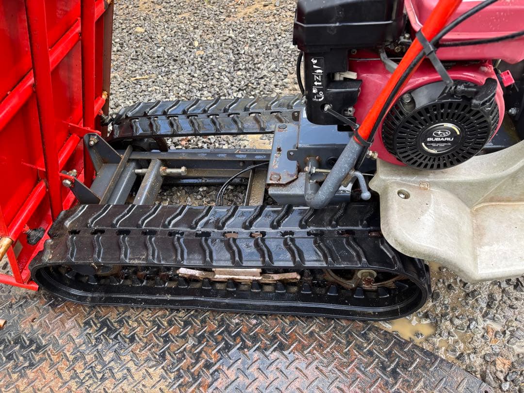 筑水キャニコム 小型クローラ運搬車 BP30 最大積載量180㎏ 手動ダンプ