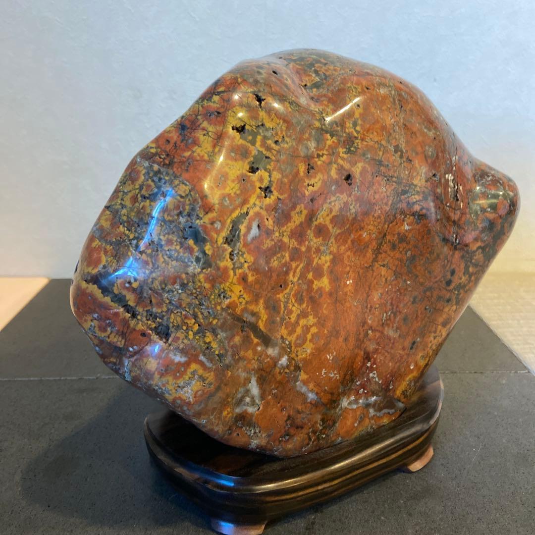 根尾桜石　7.9kg ★ 鑑賞石　菊花石　桜石