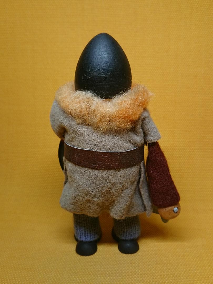 ビンテージ　人形　バイキング　北欧　置物　インテリア　工芸品　美術品　A1584
