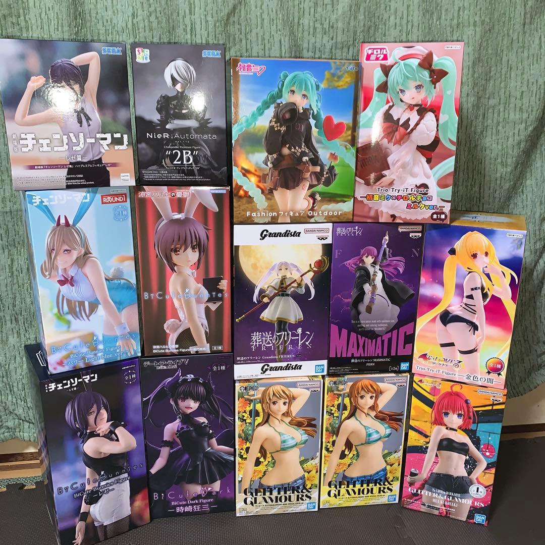 プライズフィギュア 美少女キャラ まとめ売り 14点