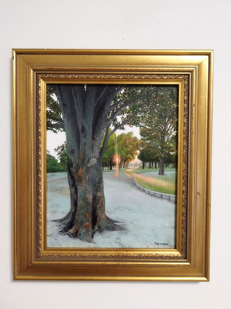 油絵 原画 写実画 作家 美術品