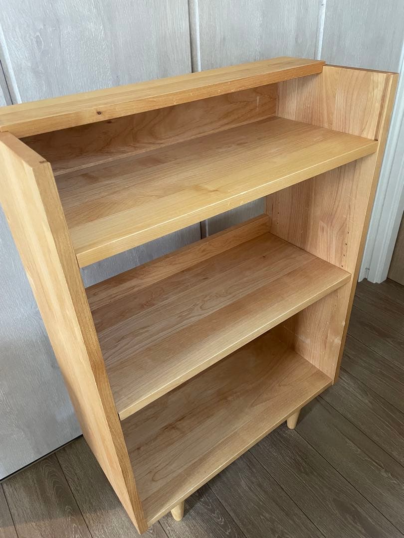 再最値下！最終処分！MOMONATURAL モモナチュラル コモシェルフS　本棚