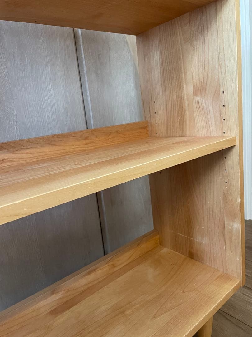 再最値下！最終処分！MOMONATURAL モモナチュラル コモシェルフS　本棚