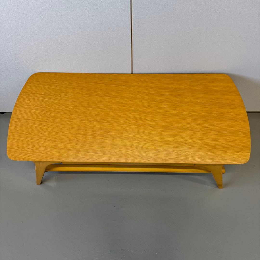 【美品/都内無料配送】ローテーブル センターテーブル　ナチュラルウッド 木製