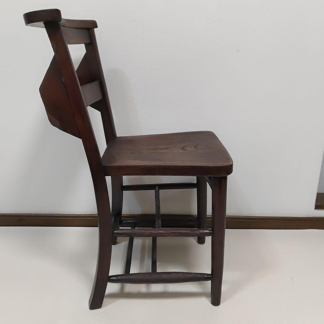 イギリス チャーチチェア チャペルチェア ダイニングチェア アンティーク