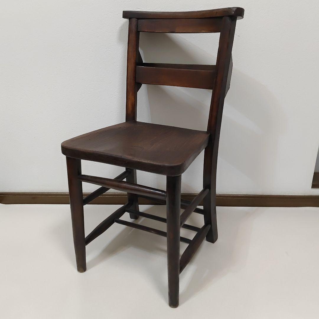 イギリス チャーチチェア チャペルチェア ダイニングチェア アンティーク