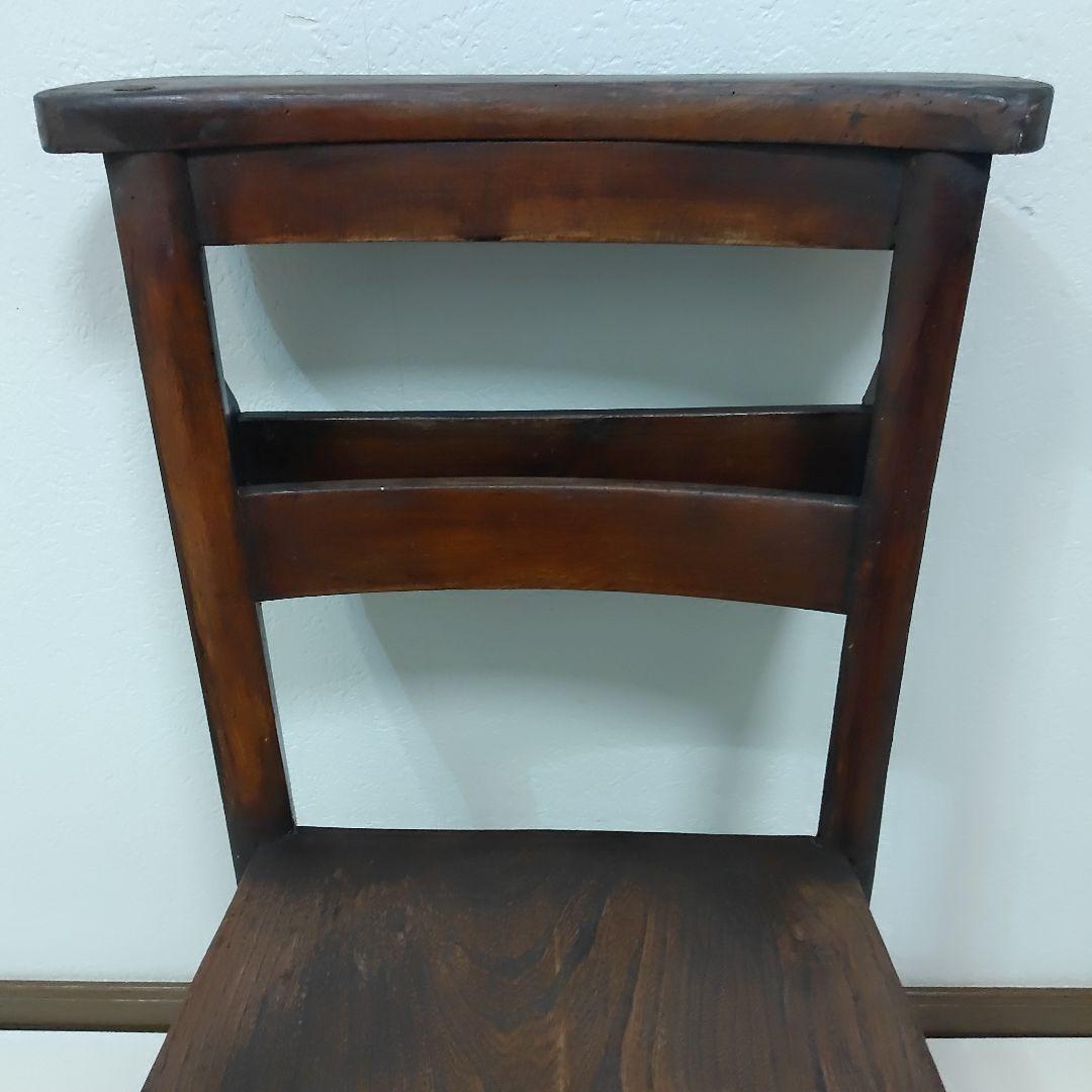 イギリス チャーチチェア チャペルチェア ダイニングチェア アンティーク