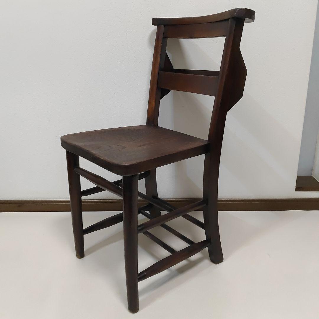 イギリス チャーチチェア チャペルチェア ダイニングチェア アンティーク